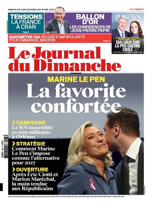 Cover image for Le Journal du dimanche